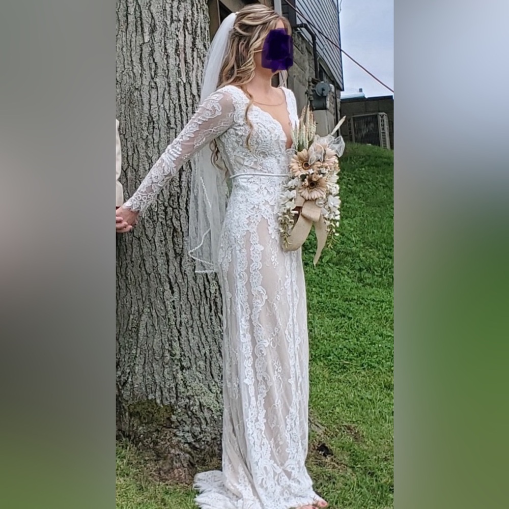 Melissa Sweet Wedding Gown size 4